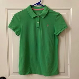 Lilly Pulitzer green polo